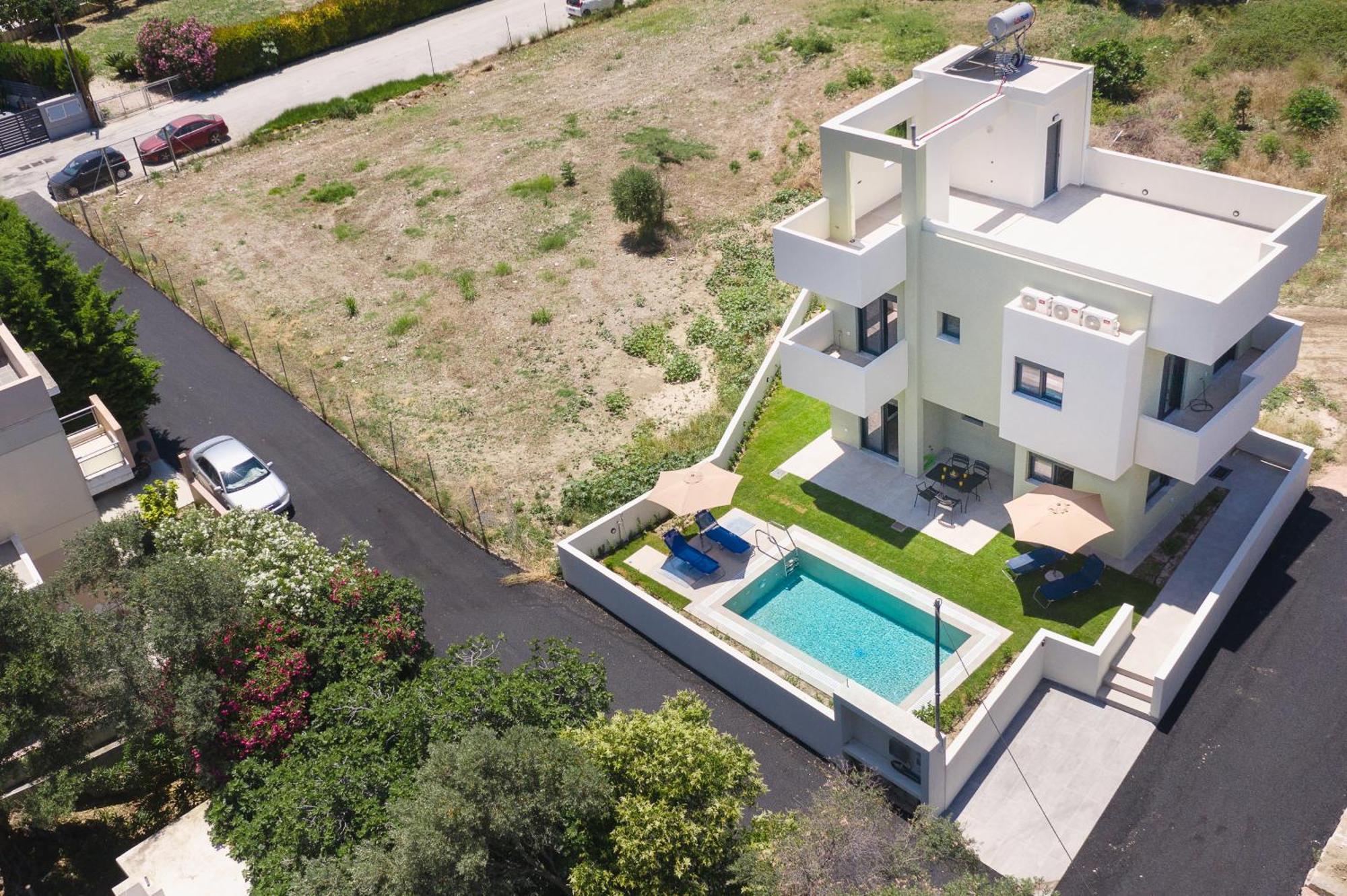 Green Villa Ialysos  Buitenkant foto